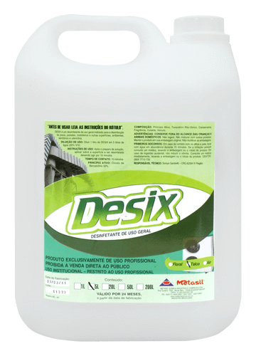 Bactericida para limpeza de ar condicionado - DESIX TALCO Metasil 