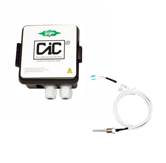 Módulo CIC c/ Sensor PT1000 1/8R NPTF 85.265VAC 50/60hz CCAPR030001 - Bitzer