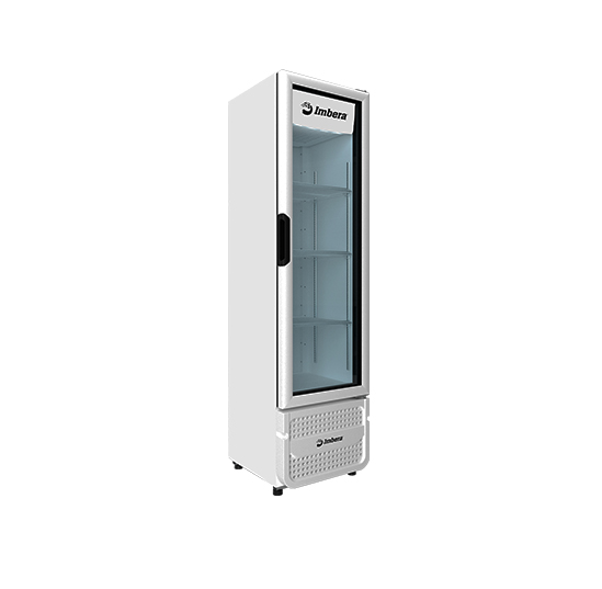 Refrigerador Expositor Vertical Slim 230 Litros Porta de Vidro VR08 Branco - Imbera