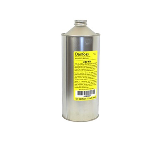 Óleo Lubrificante PVE 320HV Polivinileter / Polivinilester (FVC68D) 120Z5034 - 1 litro - Danfoss